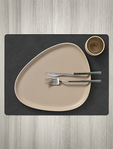 Плейсмат Square Black, 35x45 см