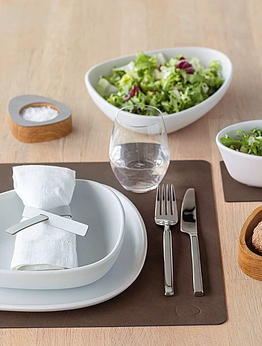 Плейсмат Square Dark Brown, 35x45 см