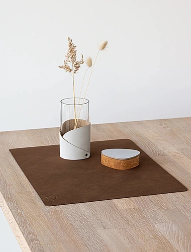 Плейсмат Square Dark Brown, 35x45 см