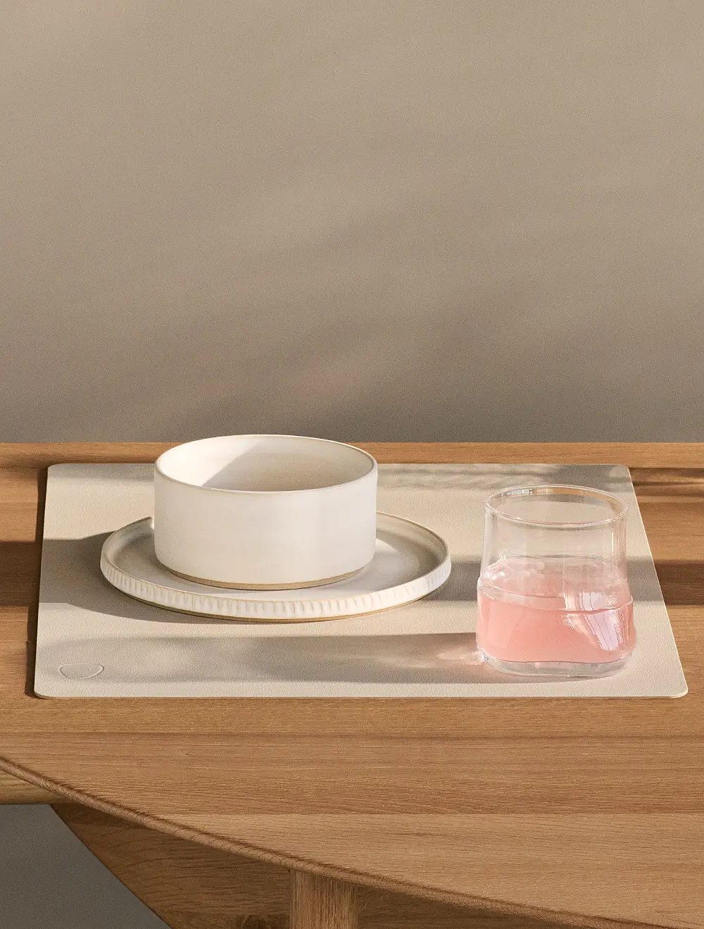 Плейсмат Square Oyster White, 35x45 см