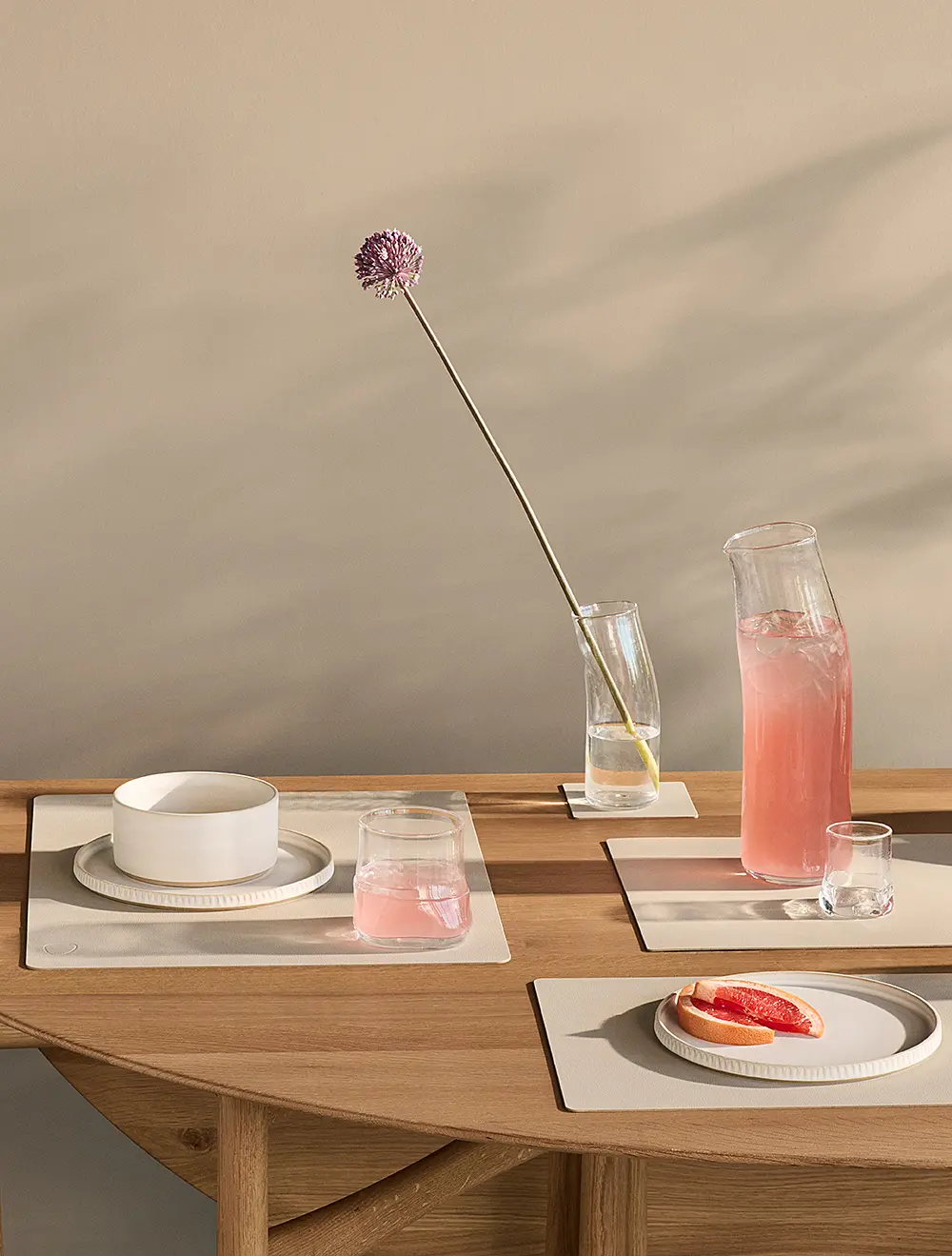 Плейсмат Square Oyster White, 35x45 см