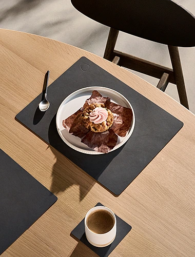 Подставка под стаканы и кружки Square Anthracite, 10x10 см