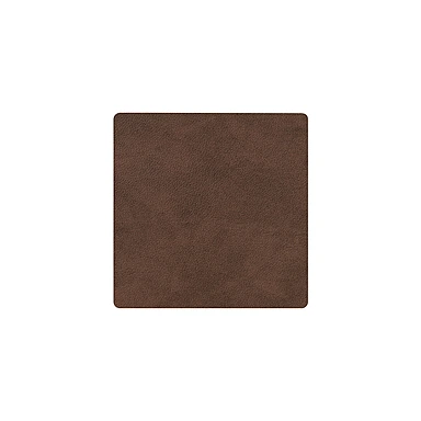 Подставка под стаканы и кружки Square Dark Brown, 10x10 см