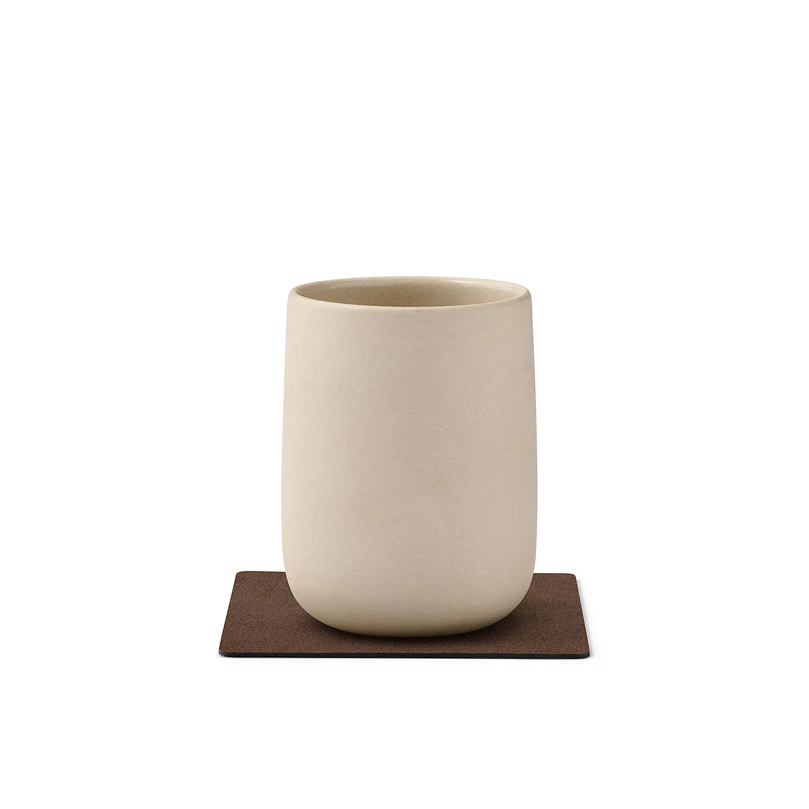 Подставка под стаканы и кружки Square Dark Brown, 10x10 см