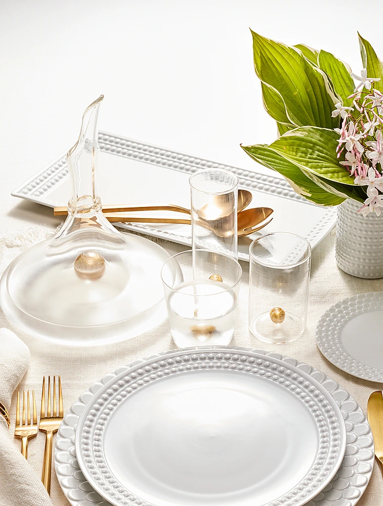 Плоское блюдо Perlee, 41 см от L'Objet