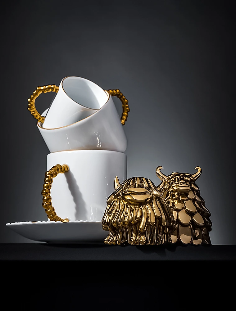 Набор из солонки и перечницы Haas Niki & Simon, 8 см от L'Objet