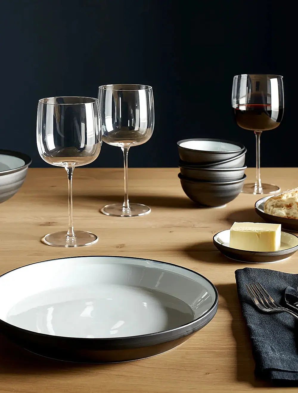 Набор из 4 бокалов для красного вина Borough, 450 мл