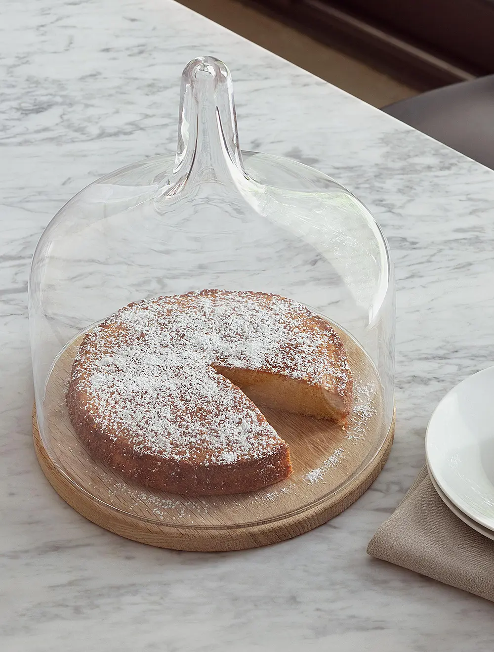 Сервировочная доска с крышкой Cloche, 26 см