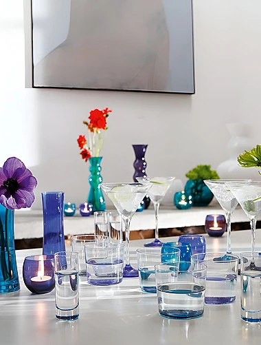 Набор из 4 стаканов для воды Coro, 310 мл