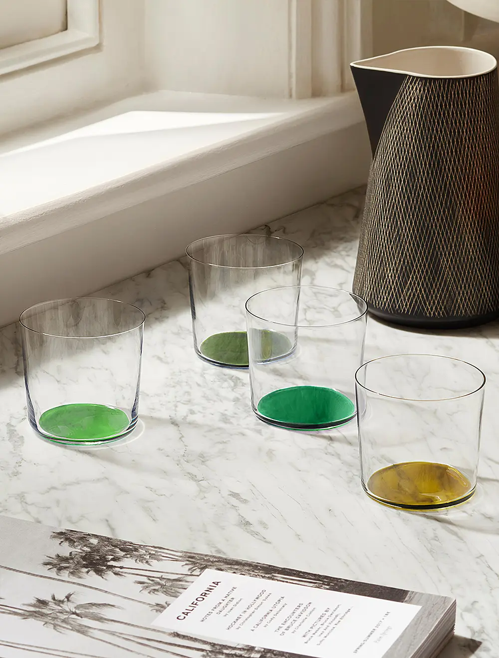 Набор из 4 стаканов для воды Coro, 310 мл