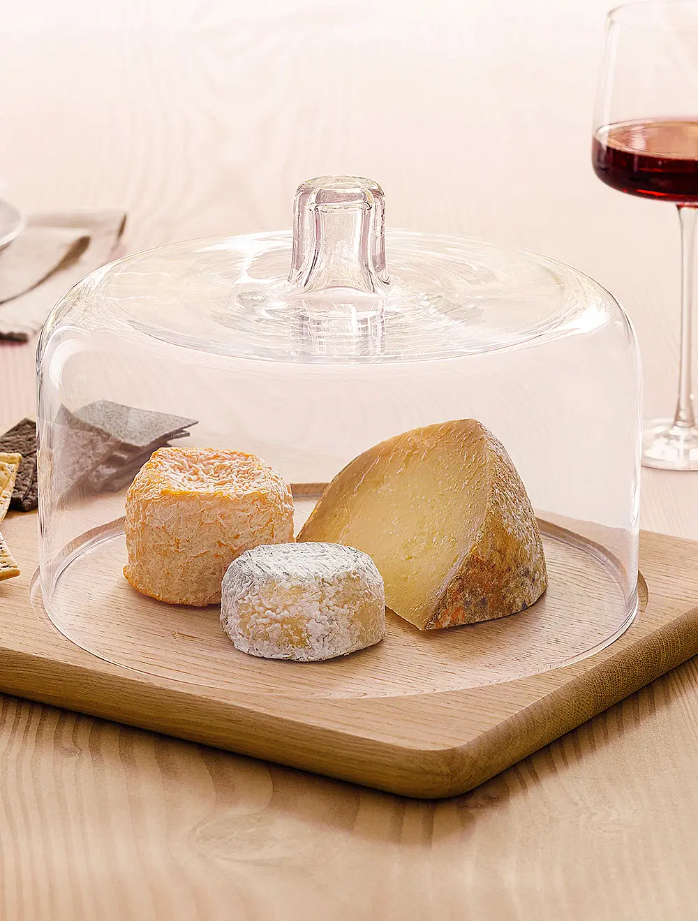 Сервировочная доска с крышкой Dine, 50x27,5 см