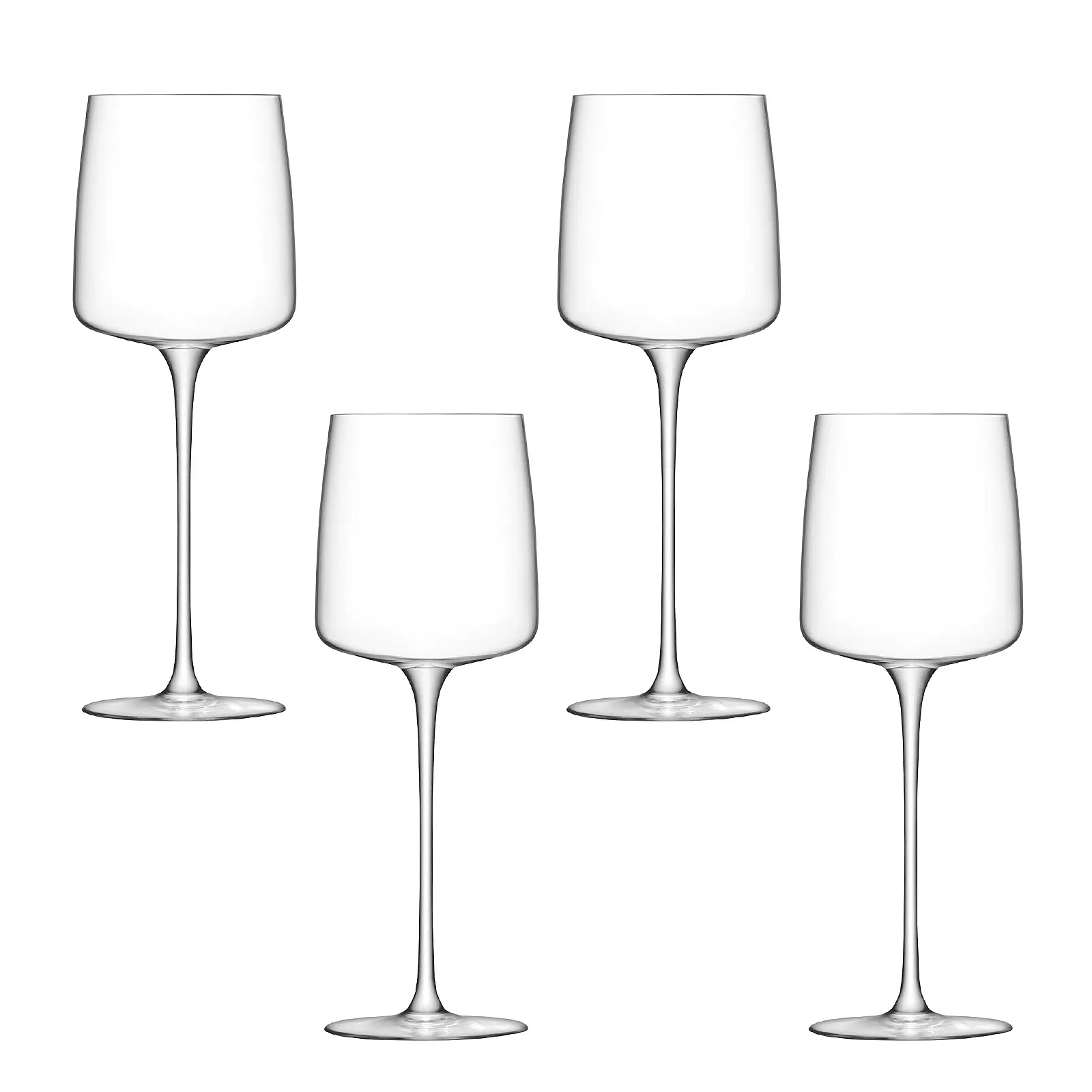 Набор из 4 бокалов для белого вина Metropolitan, 350 мл