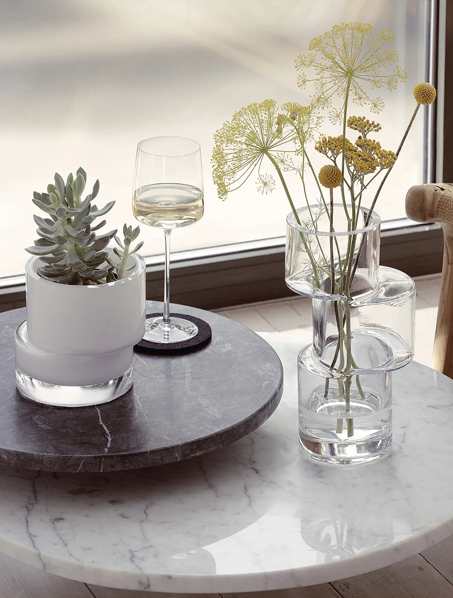 Набор из 4 бокалов для белого вина Metropolitan, 350 мл