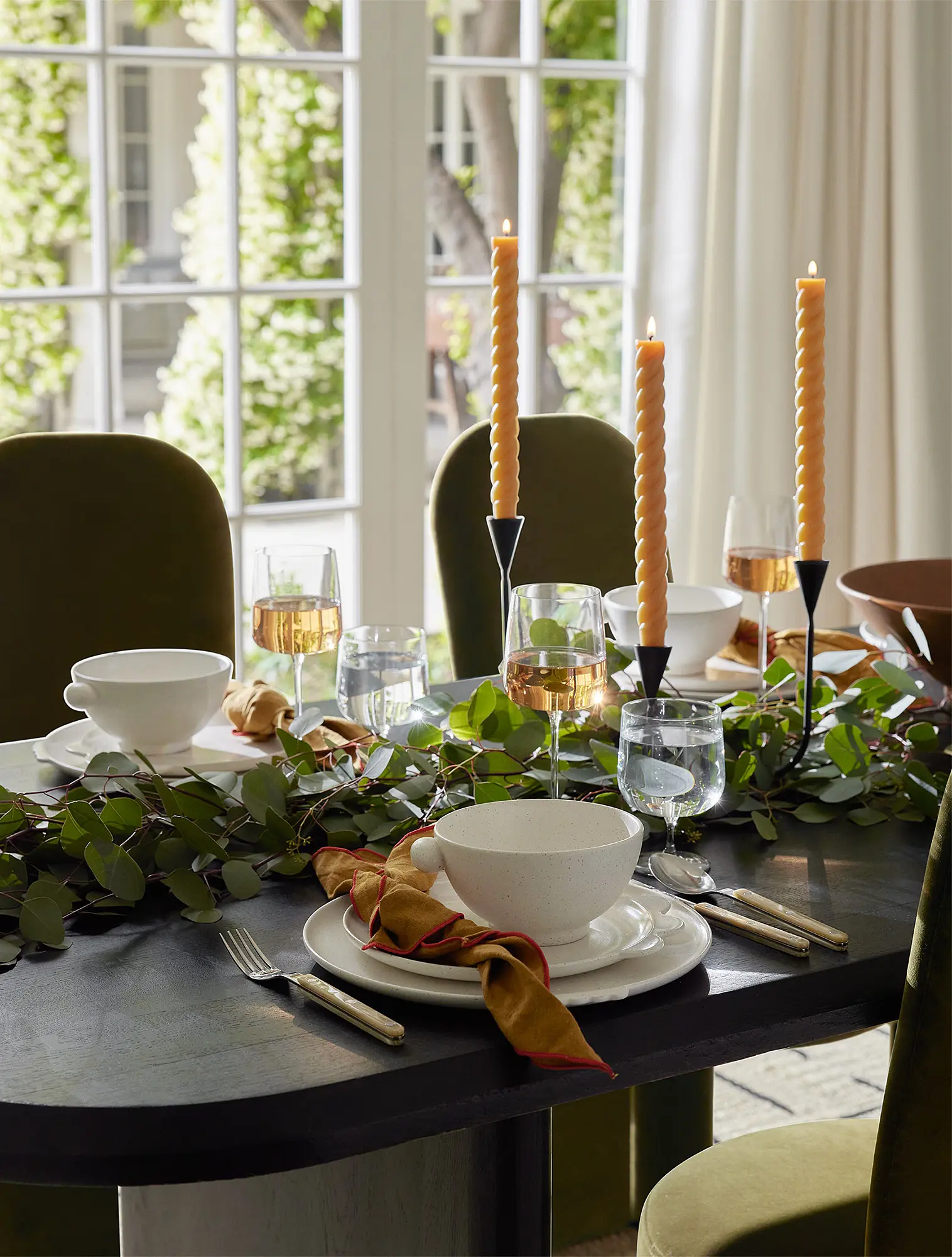 Набор из 4 бокалов для белого вина Metropolitan, 350 мл