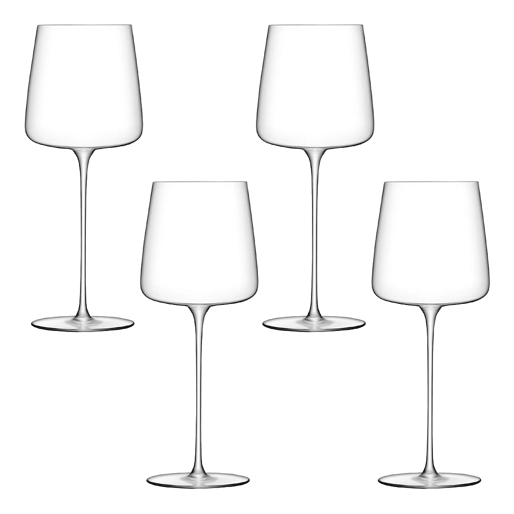Набор из 4 бокалов для красного вина Metropolitan, 680 мл от LSA International