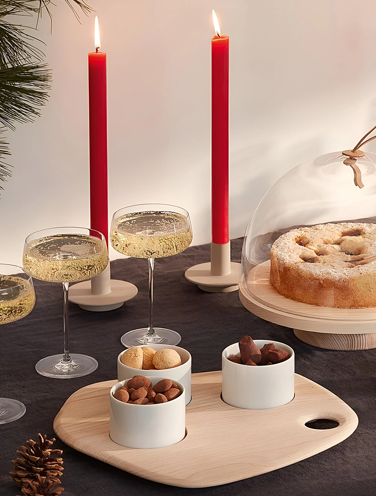 Набор из 3 чаш на подносе Palette от LSA International