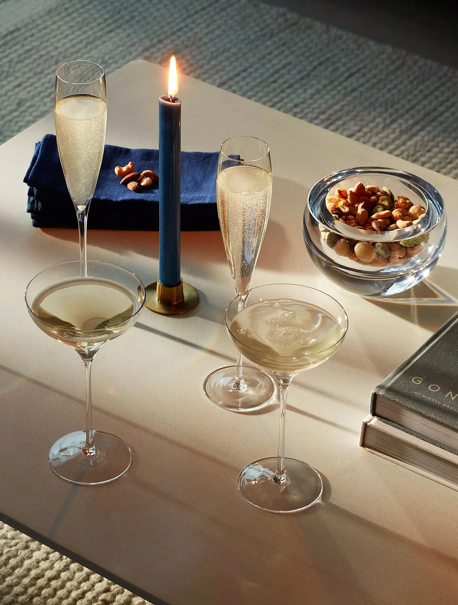 Набор из 2 бокалов для шампанского Savoy, 200 мл