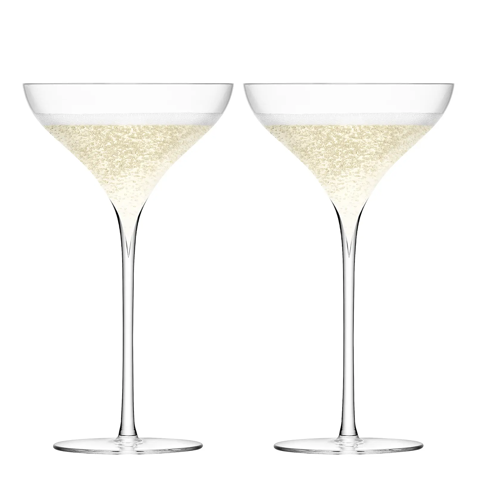 Набор из 2 бокалов для шампанского и мартини Savoy, 250 мл