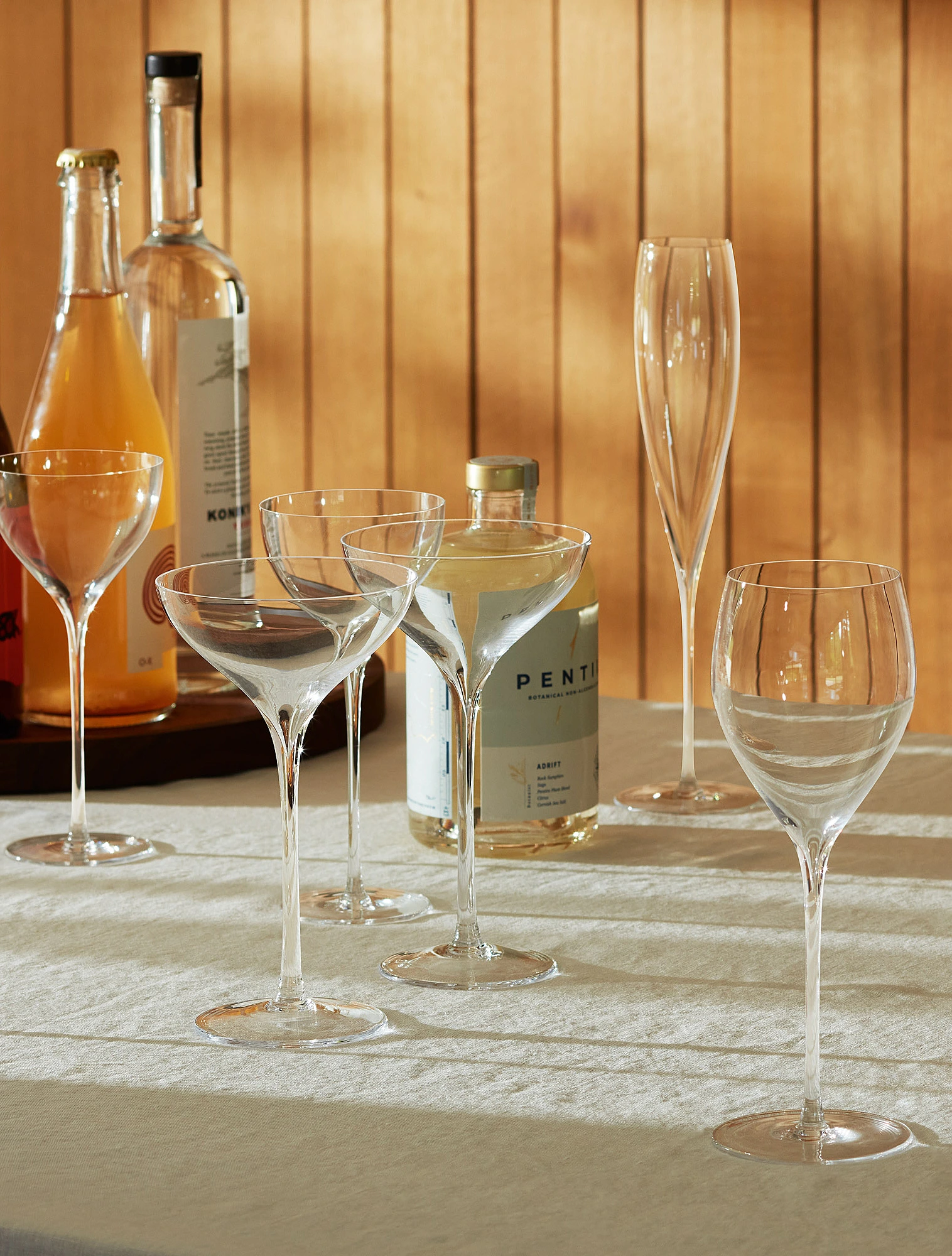 Набор из 2 бокалов для шампанского и мартини Savoy, 250 мл