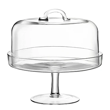 Тортовница на ножке с крышкой Serve, 26,5 см