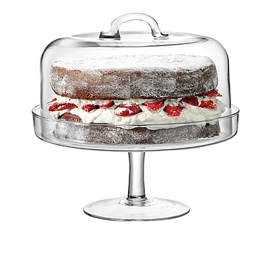 Тортовница на ножке с крышкой Serve, 26,5 см