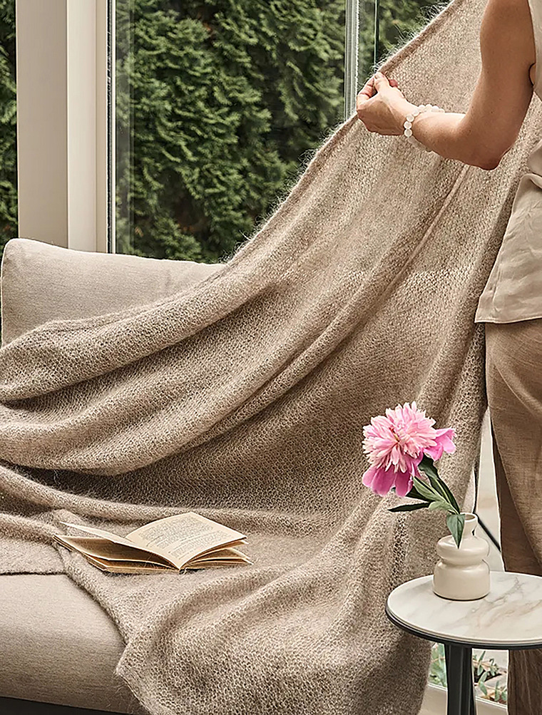 Плед Mohair, 130х170 см от Luxberry
