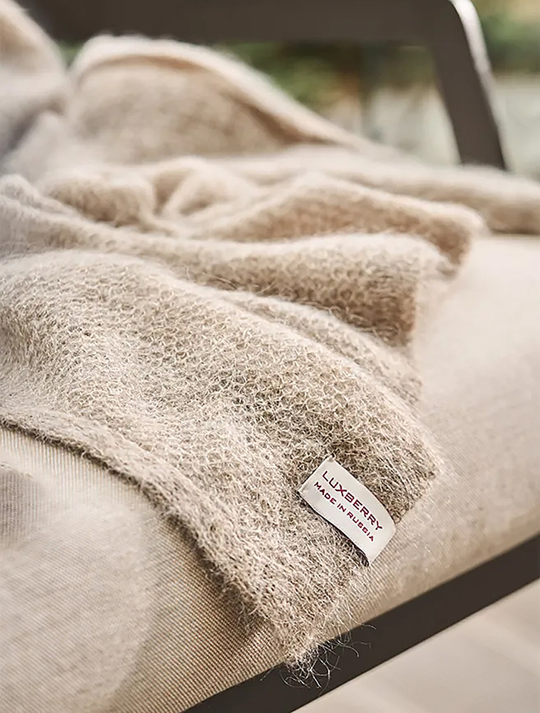 Плед Mohair, 130х170 см от Luxberry