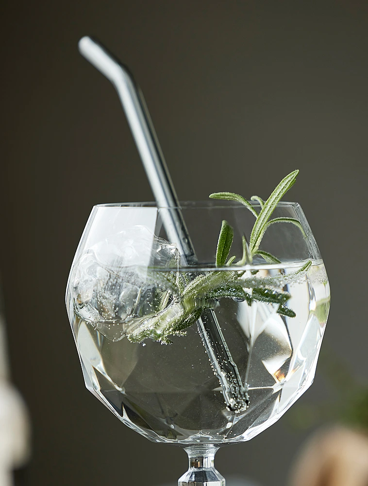 Набор из 4 трубочек для коктейлей со щёточкой Bar, 21,5 см от Lyngby Glas