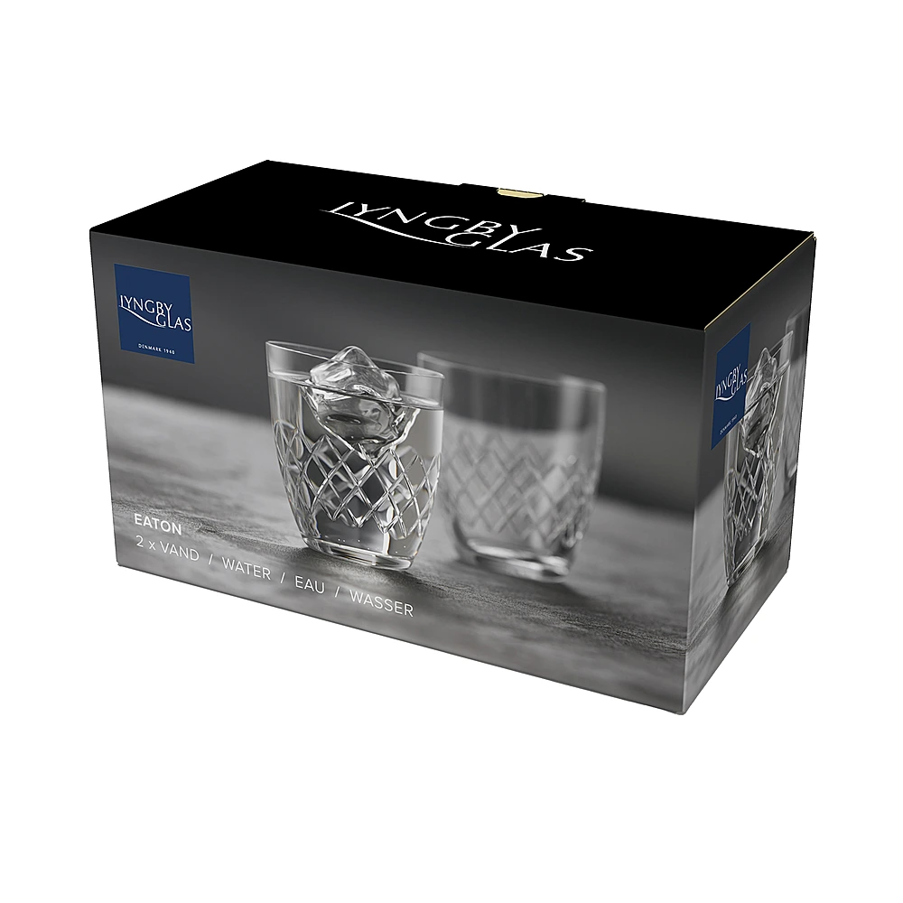Набор из 2 стаканов для воды Eaton, 300 мл от Lyngby Glas