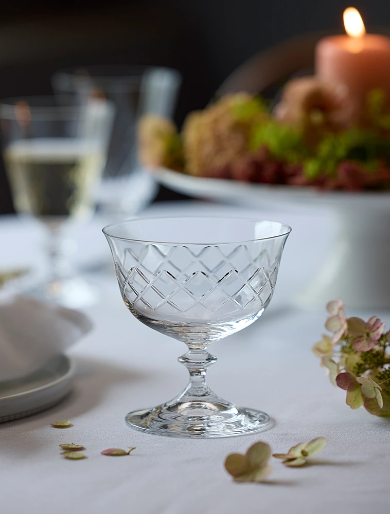 Набор из 2 бокалов для шампанского и мартини Eaton, 280 мл от Lyngby Glas