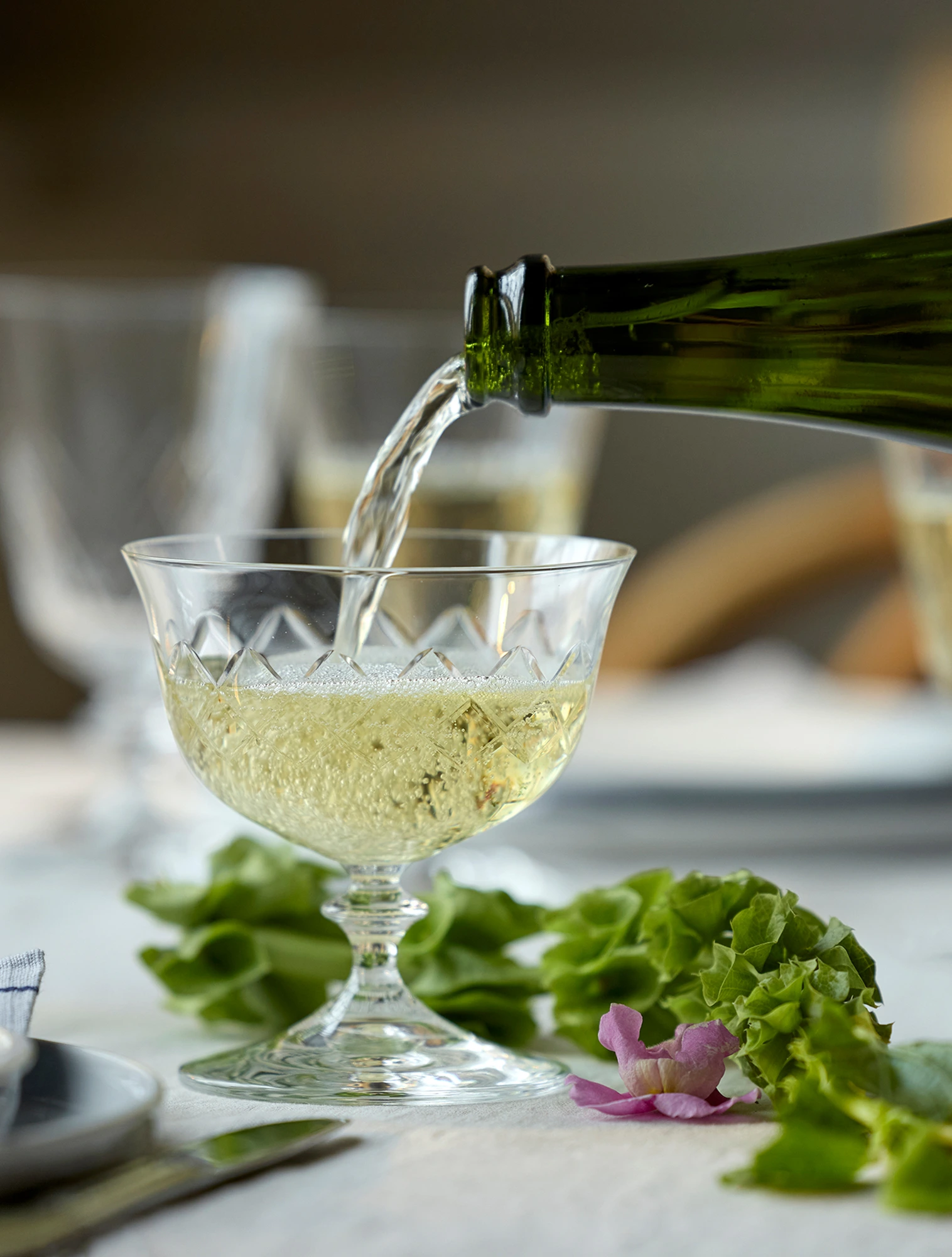 Набор из 2 бокалов для шампанского и мартини Eaton, 280 мл