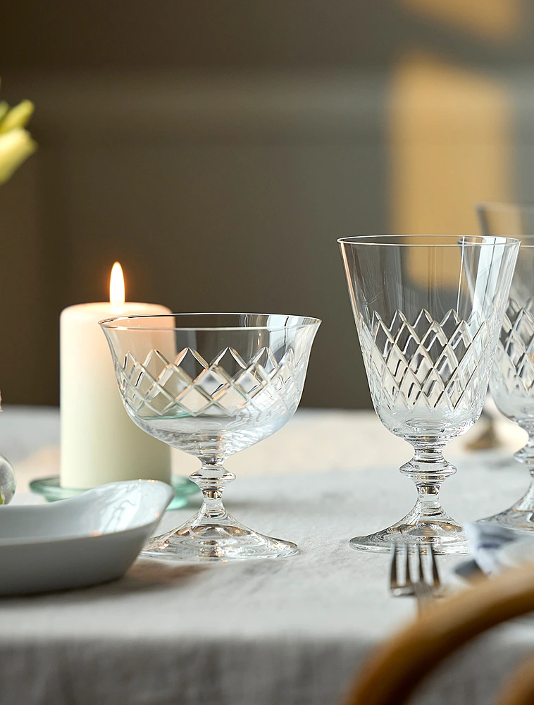 Набор из 2 бокалов для шампанского и мартини Eaton, 280 мл от Lyngby Glas