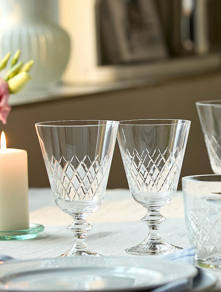 Набор из 2 бокалов для белого вина Eaton, 230 мл от Lyngby Glas