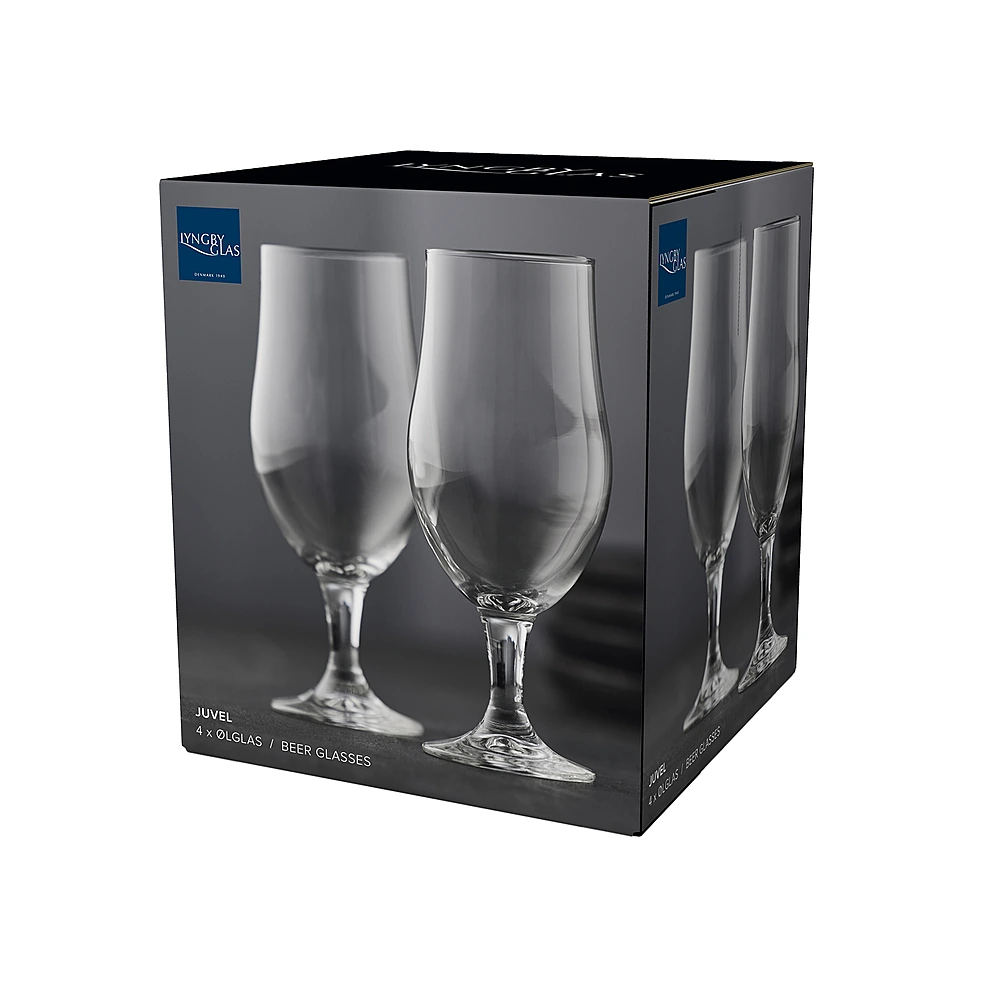 Набор из 4 бокалов для пива Juvel, 490 мл от Lyngby Glas