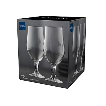 Набор из 4 бокалов для пива Juvel, 490 мл