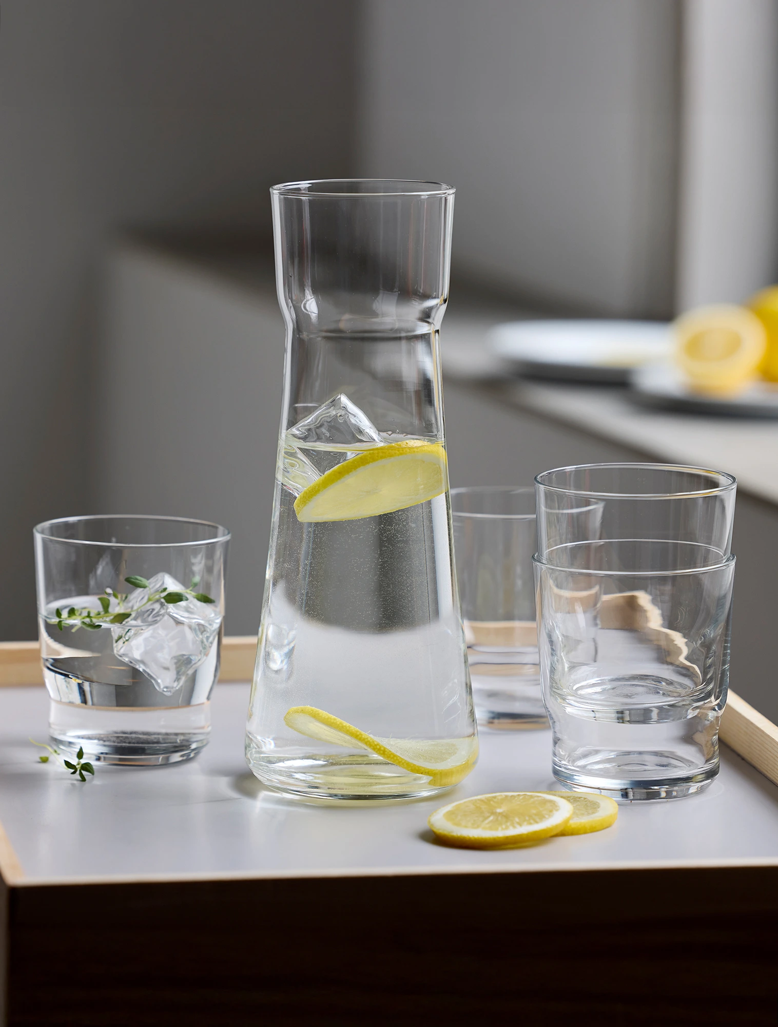 Набор из графина и 4 стаканов для воды Lissabon