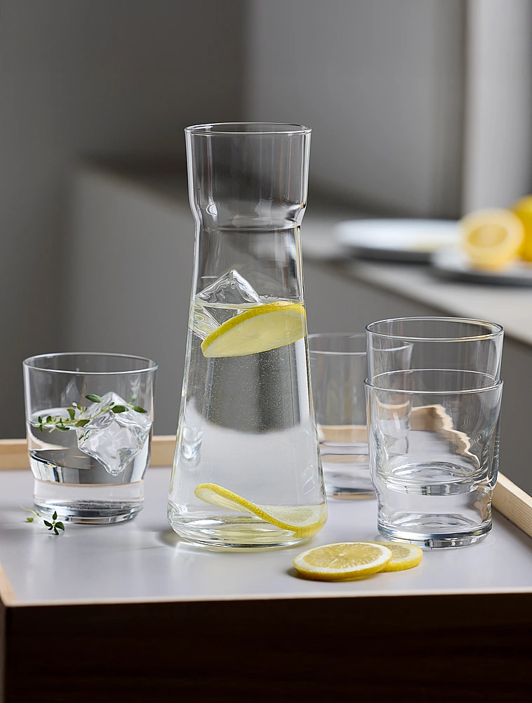 Набор из графина и 4 стаканов для воды Lissabon от Lyngby Glas