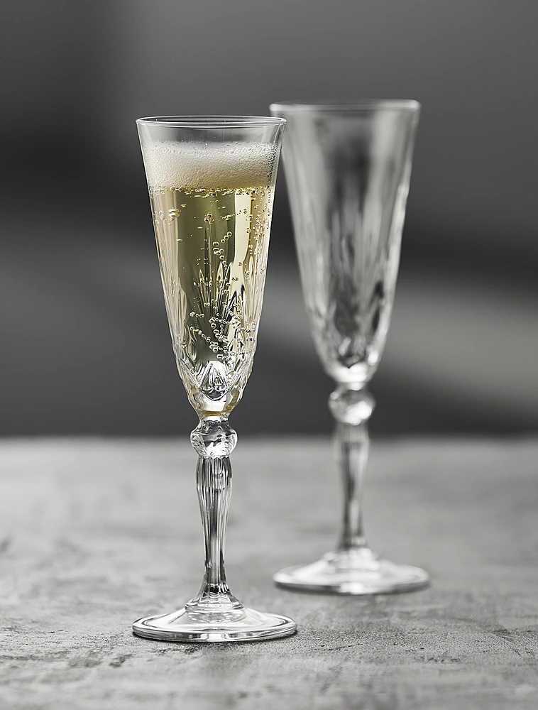 Набор из 4 бокалов для шампанского Melodia, 160 мл от Lyngby Glas