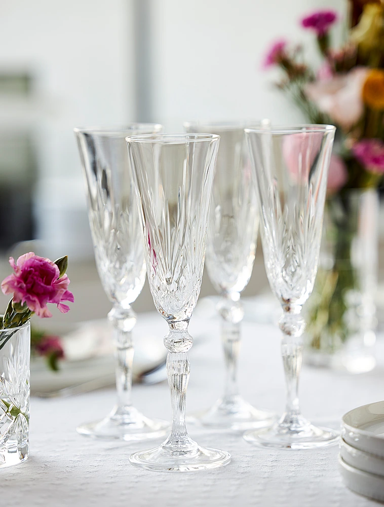 Набор из 4 бокалов для шампанского Melodia, 160 мл от Lyngby Glas