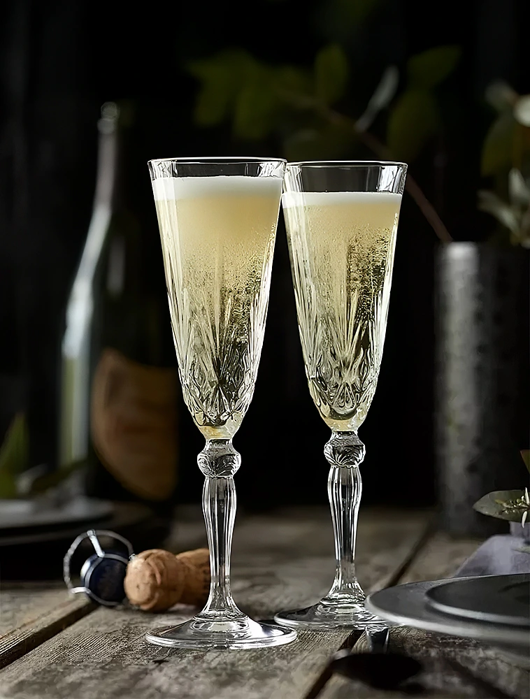 Набор из 4 бокалов для шампанского Melodia, 160 мл от Lyngby Glas