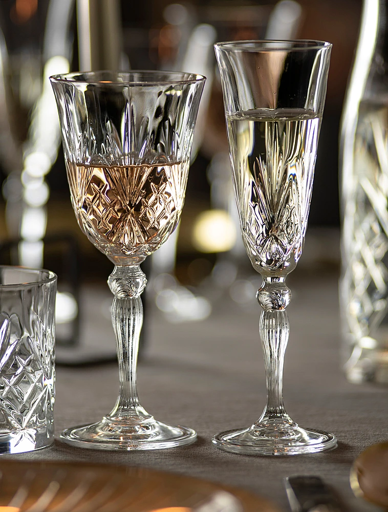 Набор из 4 бокалов для шампанского Melodia, 160 мл от Lyngby Glas