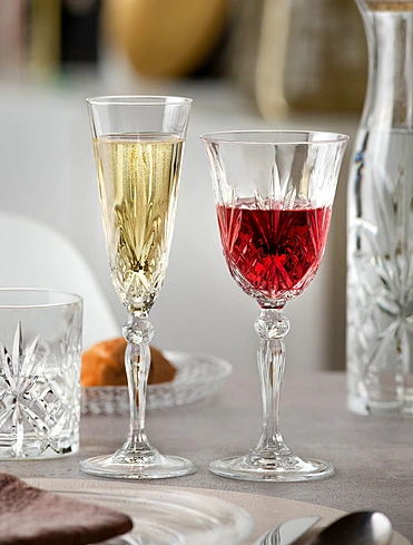 Набор из 4 бокалов для шампанского Melodia, 160 мл