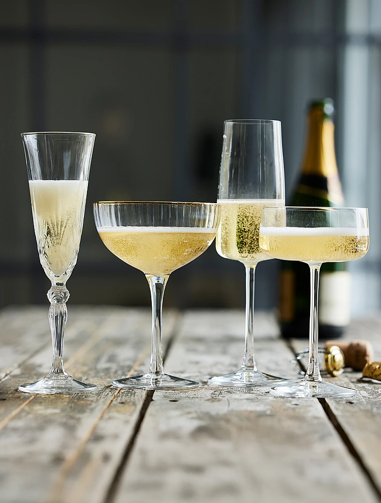 Набор из 4 бокалов для шампанского Melodia, 160 мл от Lyngby Glas