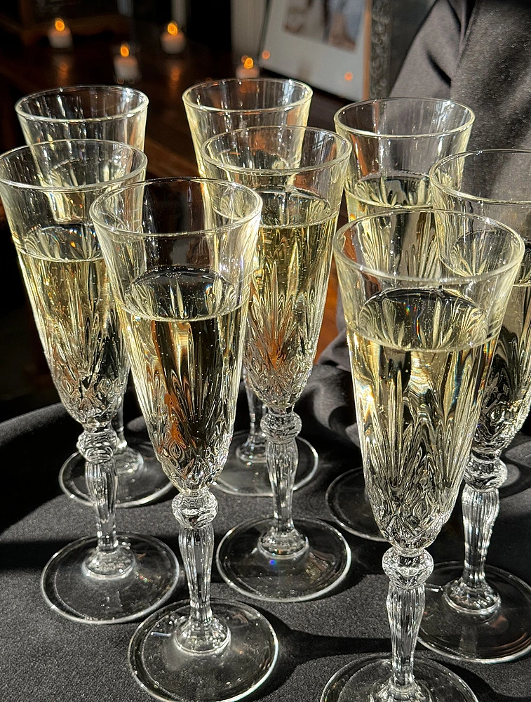 Набор из 4 бокалов для шампанского Melodia, 160 мл от Lyngby Glas