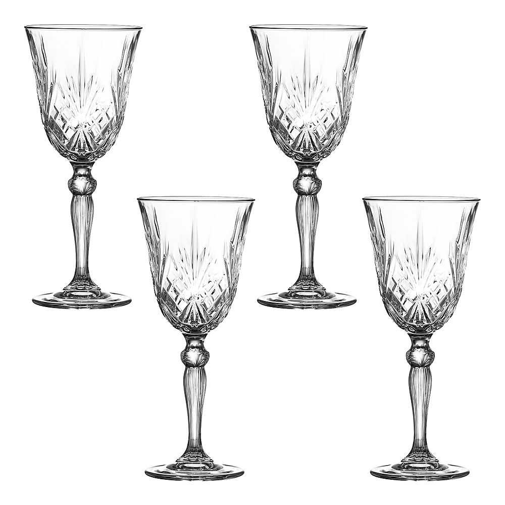 Набор из 4 бокалов для белого вина Melodia, 210 мл от Lyngby Glas