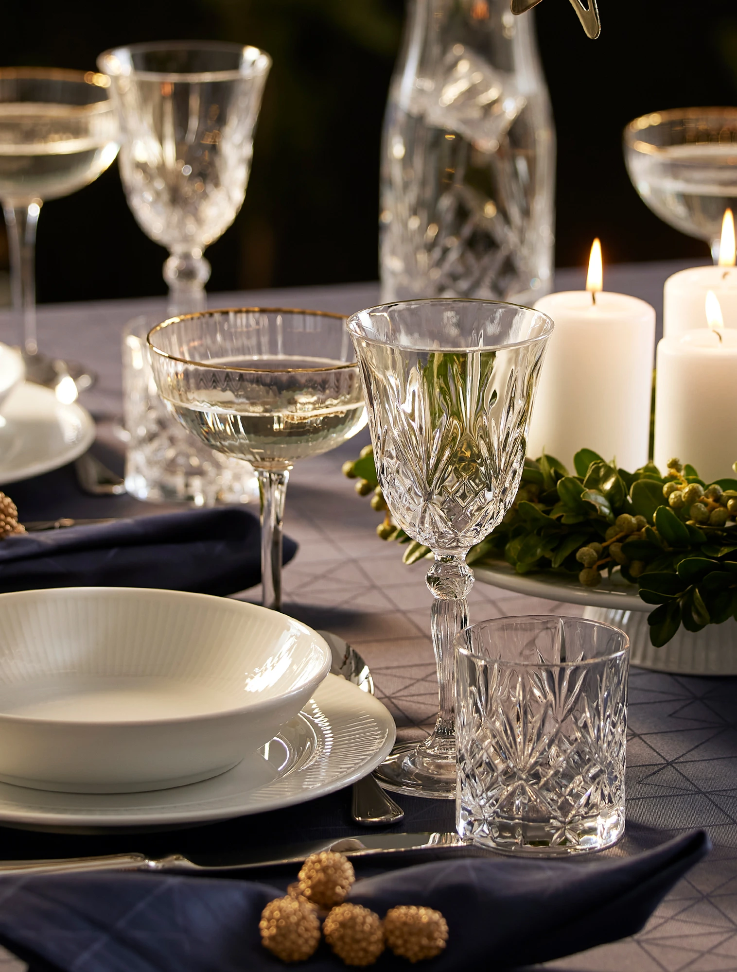 Набор из 4 бокалов для белого вина Melodia, 210 мл