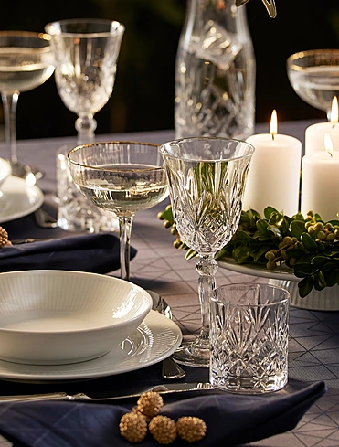 Набор из 4 бокалов для белого вина Melodia, 210 мл