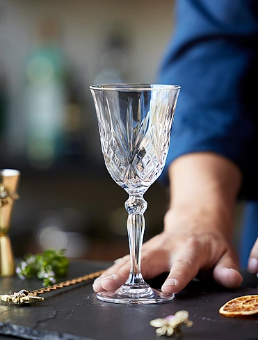 Набор из 4 бокалов для белого вина Melodia, 210 мл