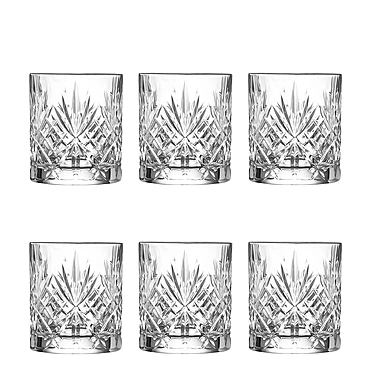 Набор из 6 стаканов для виски Melodia, 310 мл