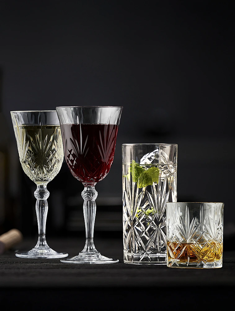 Набор из 4 бокалов для красного вина Melodia, 270 мл от Lyngby Glas